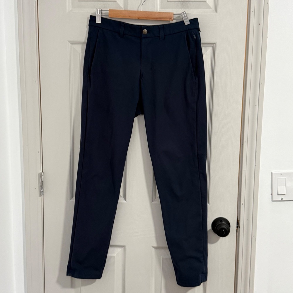 Lululemon ABC‎ Pants Mens 31x29 Blue Slim Fit Golf Casual Athleisure Work Office